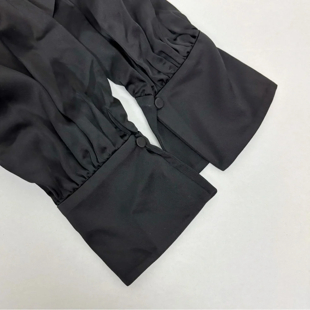 Flaw SIMKHAI Cameron Dress in Black Size 12 - Picture 9 of 14